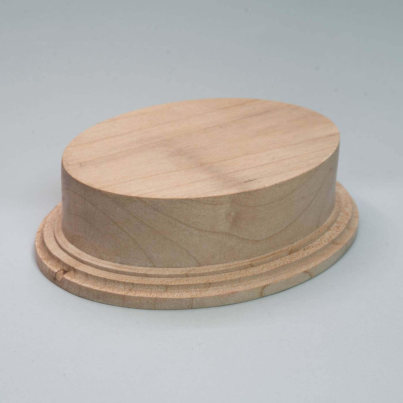 mp316 beech oval miniature display plinth mp316 beech oval miniature display plinth-5