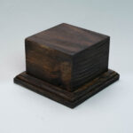 mp318 black ash miniature display plinth-5