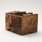 mp338 olivewood textured miniature display plinth-6