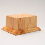 mp358 spalted beech miniature display plinth
