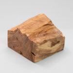 mp363 textured olivewood miniature display plinth