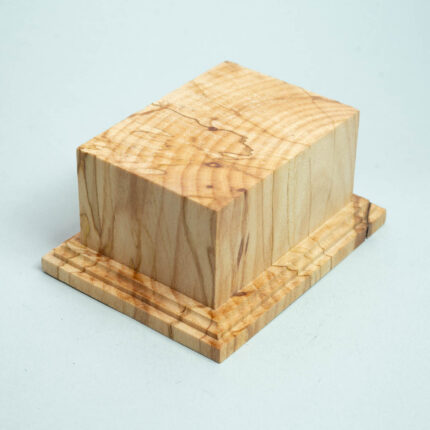 mp375 splated beech miniature display plinth-8
