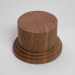 mp376 walnut miniature display plinth